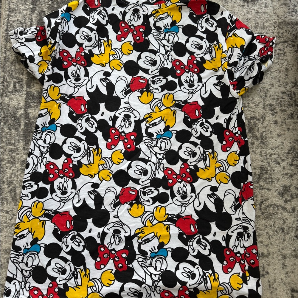 Zara Disney Graphic Tee with Black and White Accents